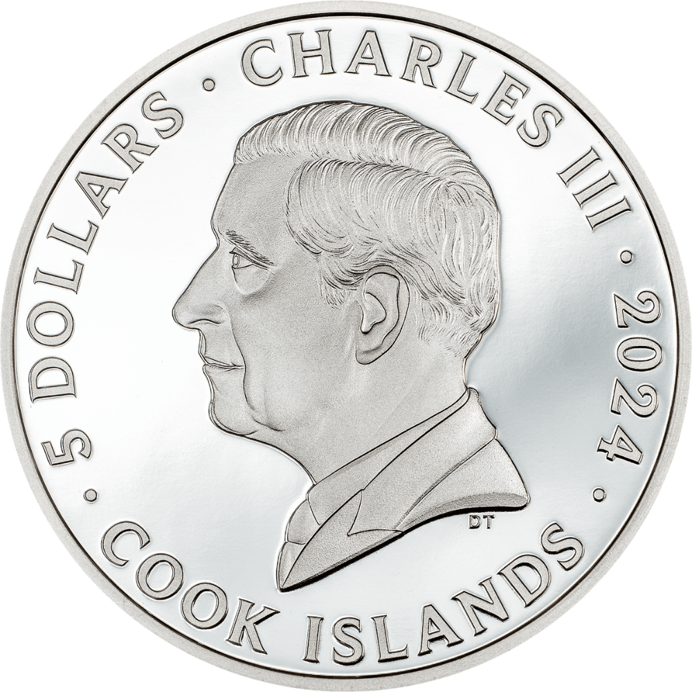 KILLERS Iron Maiden 1 Oz Silver Coin $5 Cook Islands 2024 - PARTHAVA COIN