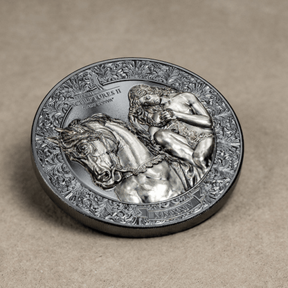 LADY GODIVA Eternal Sculptures II 3 Oz Silver Coin $20 Palau 2024 LADY GODIVA Eternal Sculptures II 3 Oz Silver Coin $20 Palau 2024