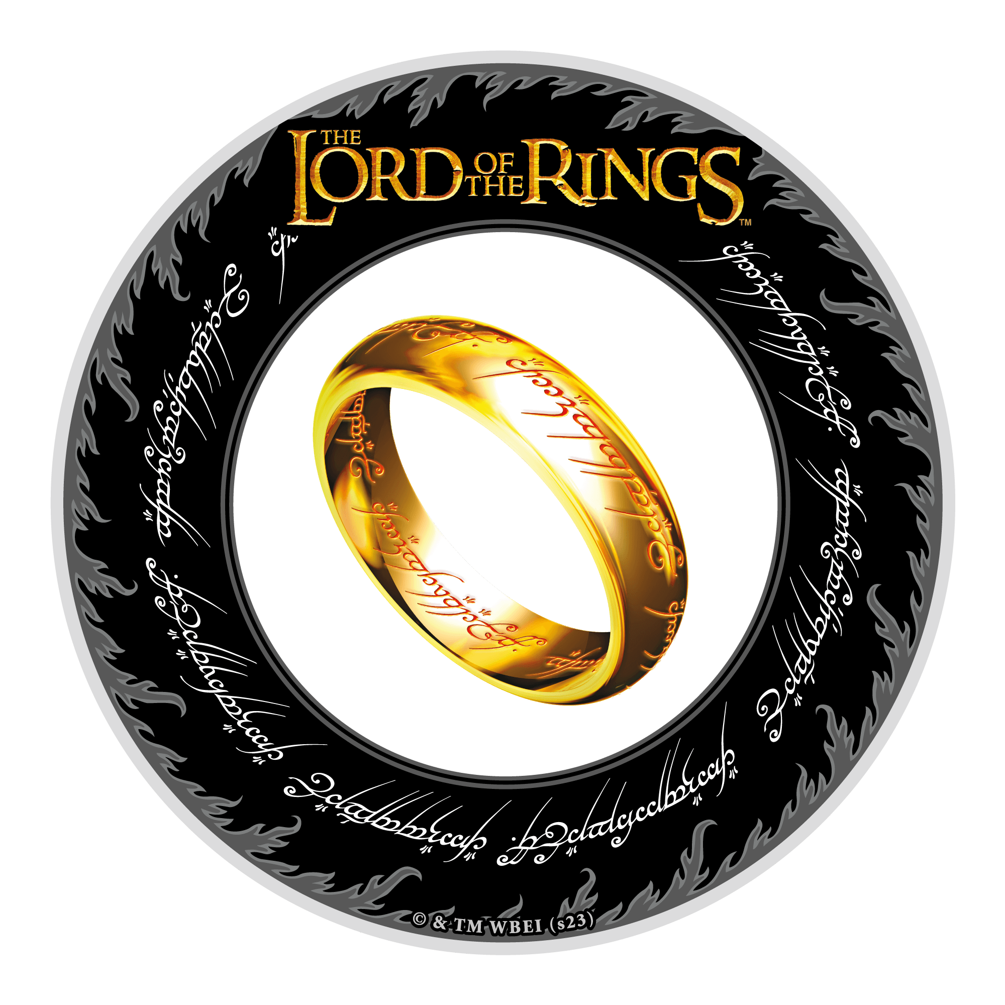 LORD OF THE RINGS 2 Oz Silver Coin $5 Samoa 2024 - PARTHAVA COIN