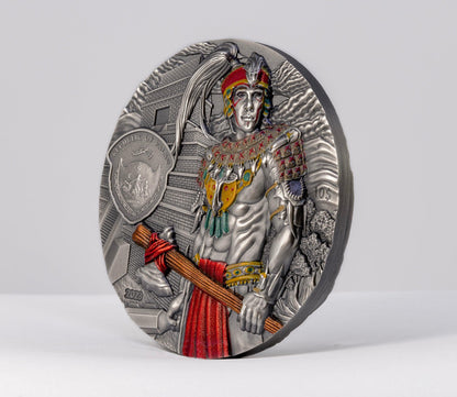 MAYANS Lost Civilizations 2 Oz Silver Coin $10 Palau 2023 - PARTHAVA COIN