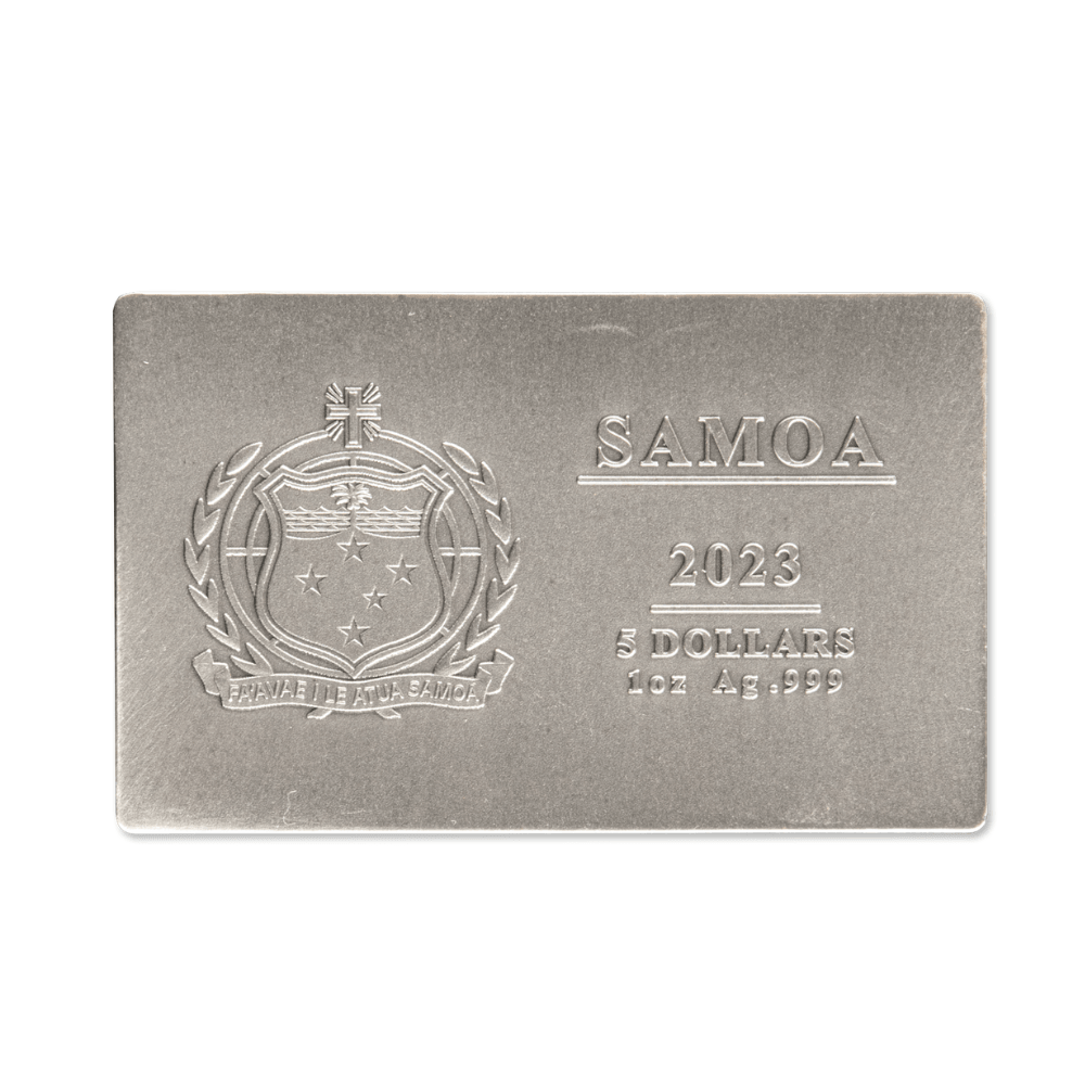 MONOPOLY Set 4 x 1 Oz Silver Coins $5 Samoa 2023 - PARTHAVA COIN