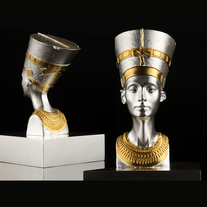 NEFERTITI 3D 5 Oz Silver Coin $10 Samoa 2024 - PARTHAVA COIN