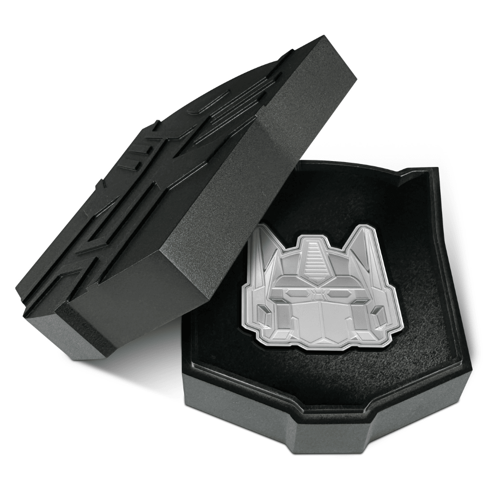 OPTIMUS PRIME 40th Anniversary 3 Oz Silver Coin $5 Niue 2024 - PARTHAVA COIN