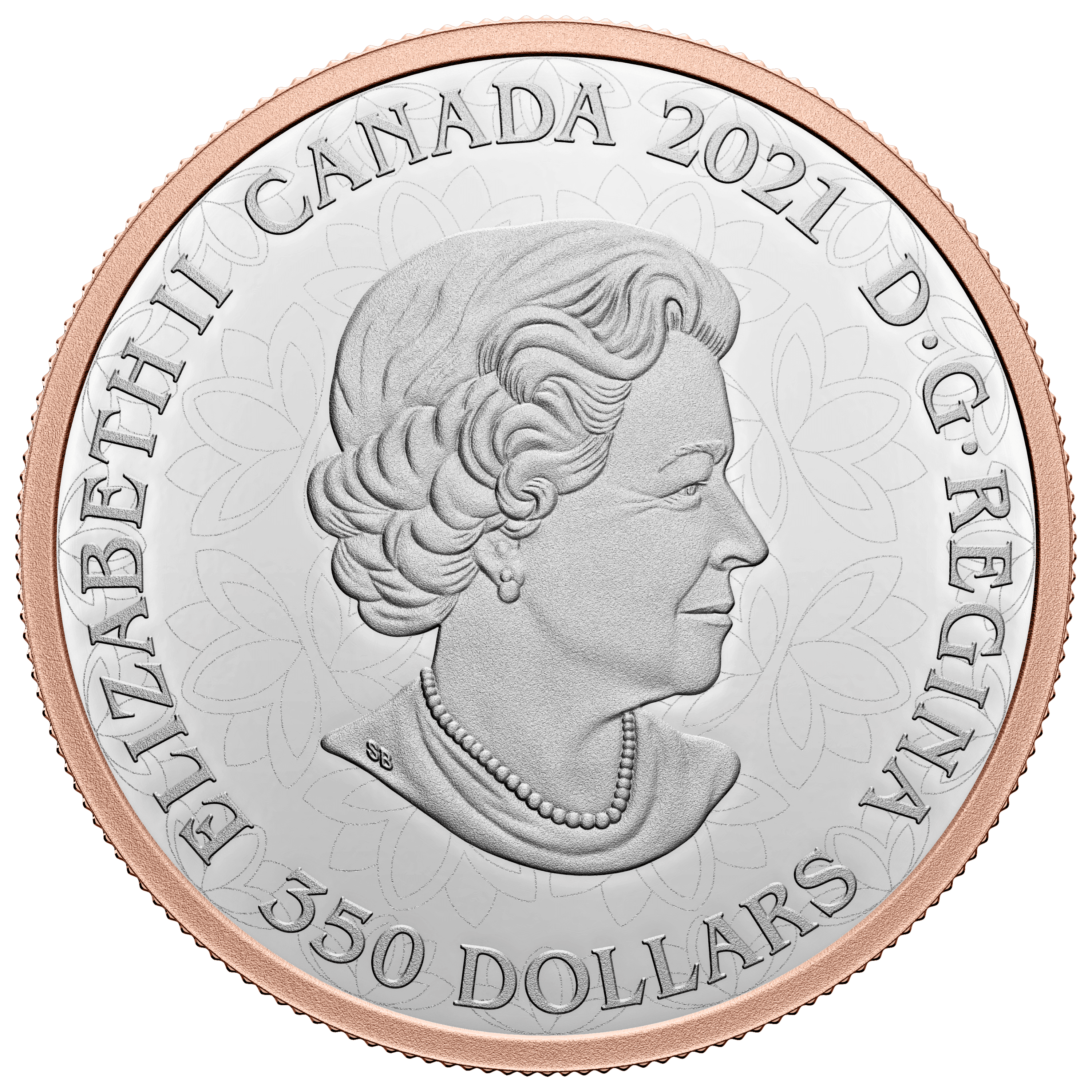OPULENCE Grandeur 2 Oz Pure Gold Pink Diamond Coin $350 Canada - PARTHAVA COIN
