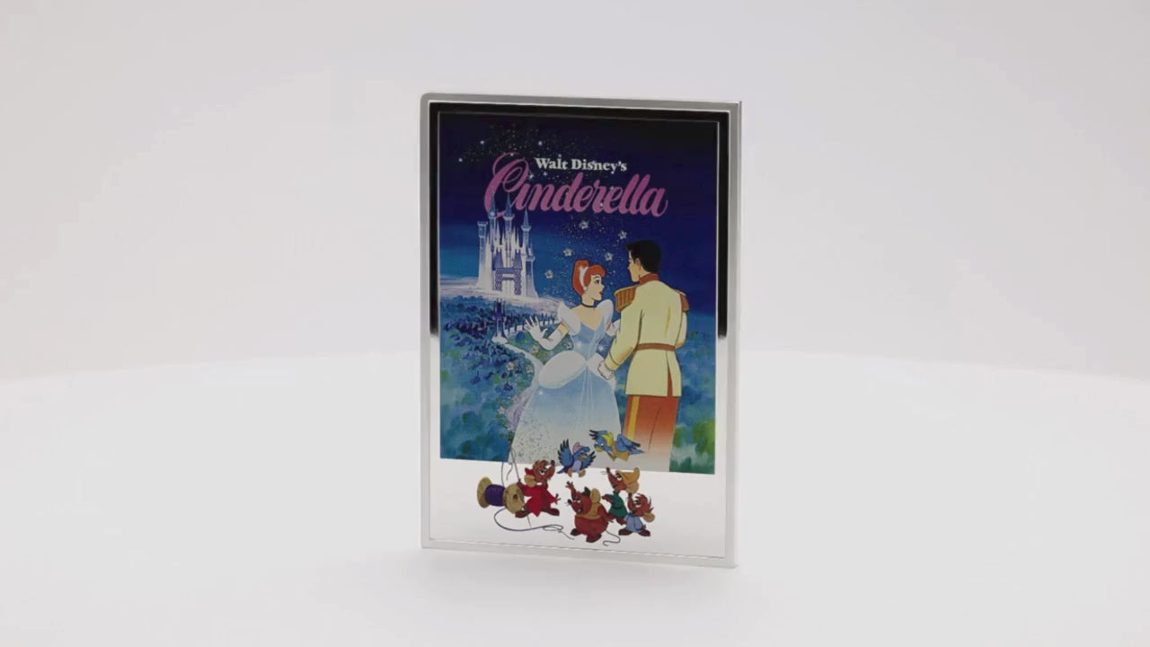 Disney Princess Cinderella 75th Anniversary 10 Oz Poster Coin