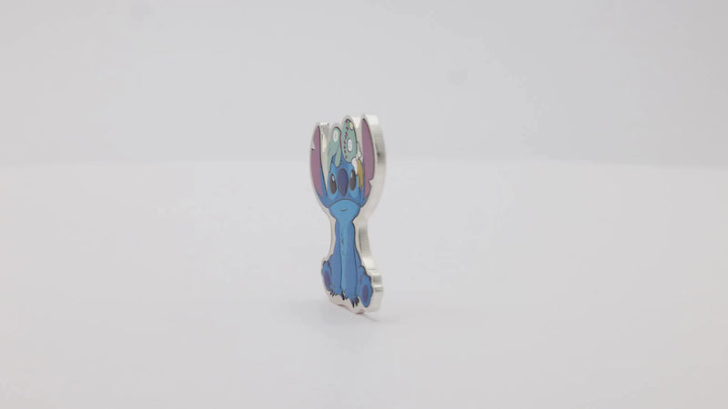 Disney Stitch Ohana Silver Coin video - Agoro