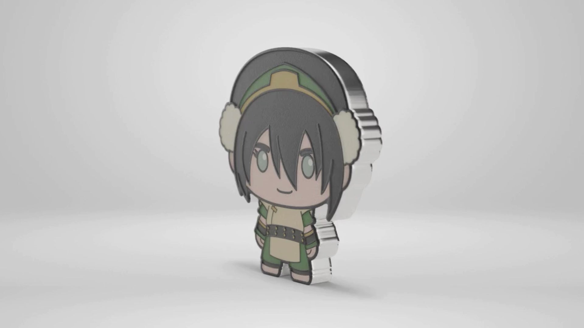 Load video: Avatar The Last Airbender Toph Chibi® video - Agoro