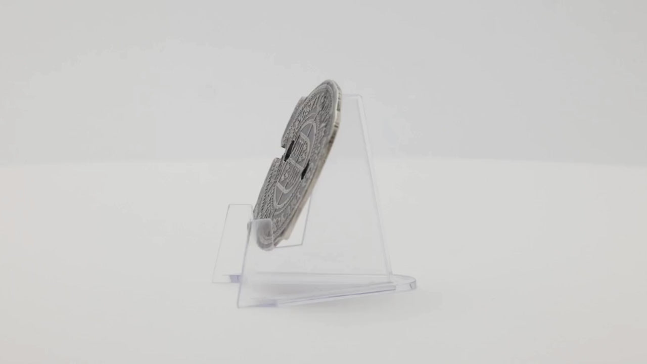 Load video: The Goonies Spanish Doubloon Pure Silver Coin video - Agoro