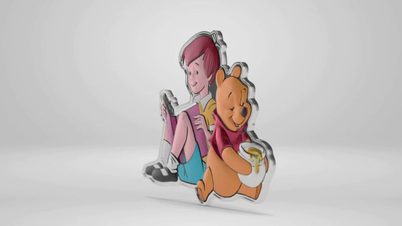 Winnie the Pooh A Smackerel of Hunny Silver Coin AGORO Video