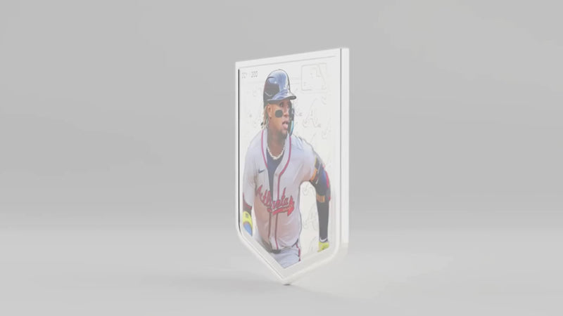 MLB Players® Ronald Acuña Jr. Silver Collectible video agoro