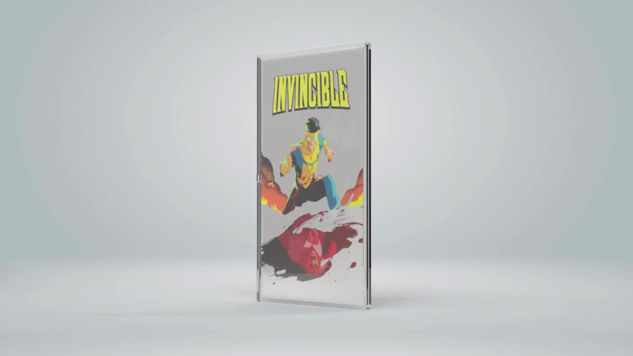 Load video: Invincible™ Season 2 Silver Collectible Poster video