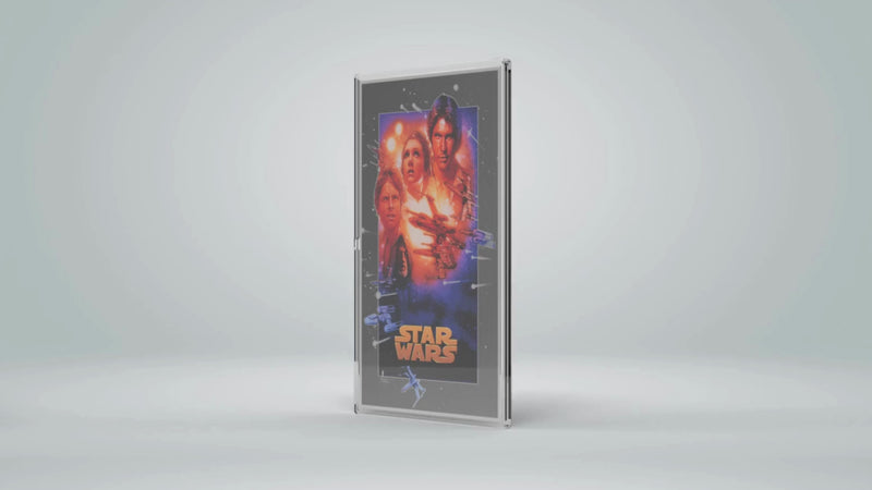 Star Wars™ Special Edition Poster A New Hope™ Silver Foil video - Agoro