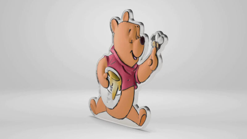 Winnie the Pooh For the Love of Hunny Silver Coin video Agoro