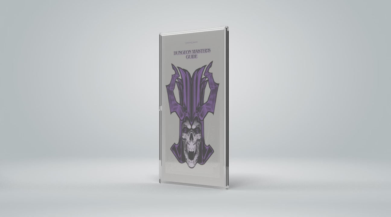 Load video: Dungeons &amp; Dragons Dungeon Master&#39;s Guide 2014 Silver Foil video - Agoro