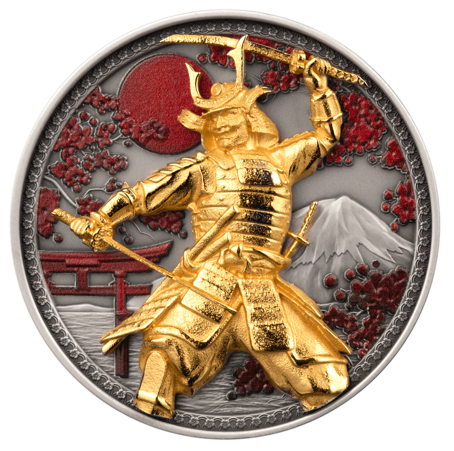 SAMURAI 5 Oz Silver Coin $10 Samoa 2024 - PARTHAVA COIN