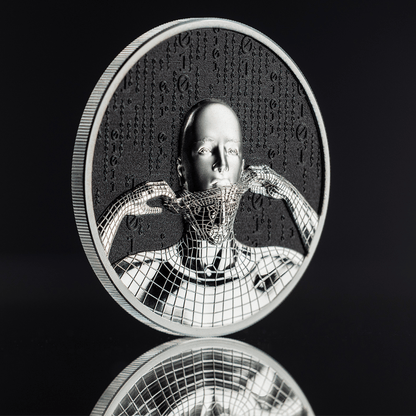 SECOND SKIN 1 Oz Silver Coin $5 Cook Islands 2023 - PARTHAVA COIN