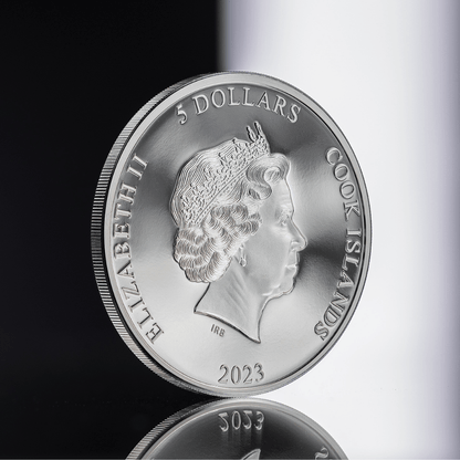 SECOND SKIN 1 Oz Silver Coin $5 Cook Islands 2023 - PARTHAVA COIN