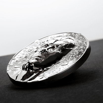 SILVER BURST 3 Oz Silver Coin $20 Cook Islands 2023 - PARTHAVA COIN