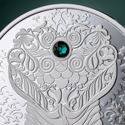 SNAKE Lunar Year 1/2 Oz Silver Coin 2 Cedis Ghana 2025 - PARTHAVA COIN