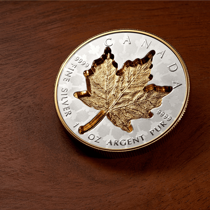 SUPER INCUSE SILVER MAPLE LEAF 1 Oz Silver Coin $20 Canada 2024 - PARTHAVA COIN