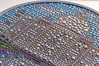 TAJ MAHAL Dot Art 3 Oz Silver Coin $20 Palau 2024 - PARTHAVA COIN