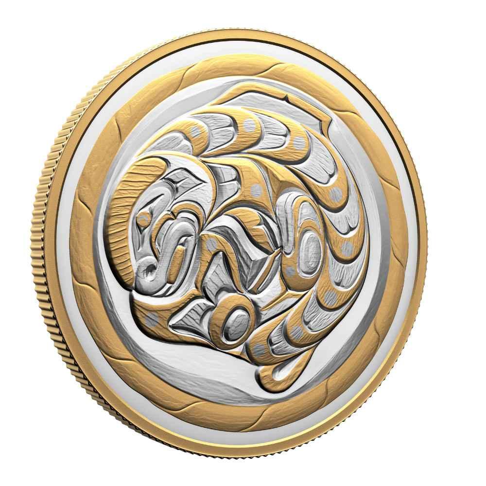 THE CYCLE OF LIFE 2 Oz Pure Silver Coin $100 Canada 2024 - PARTHAVA COIN