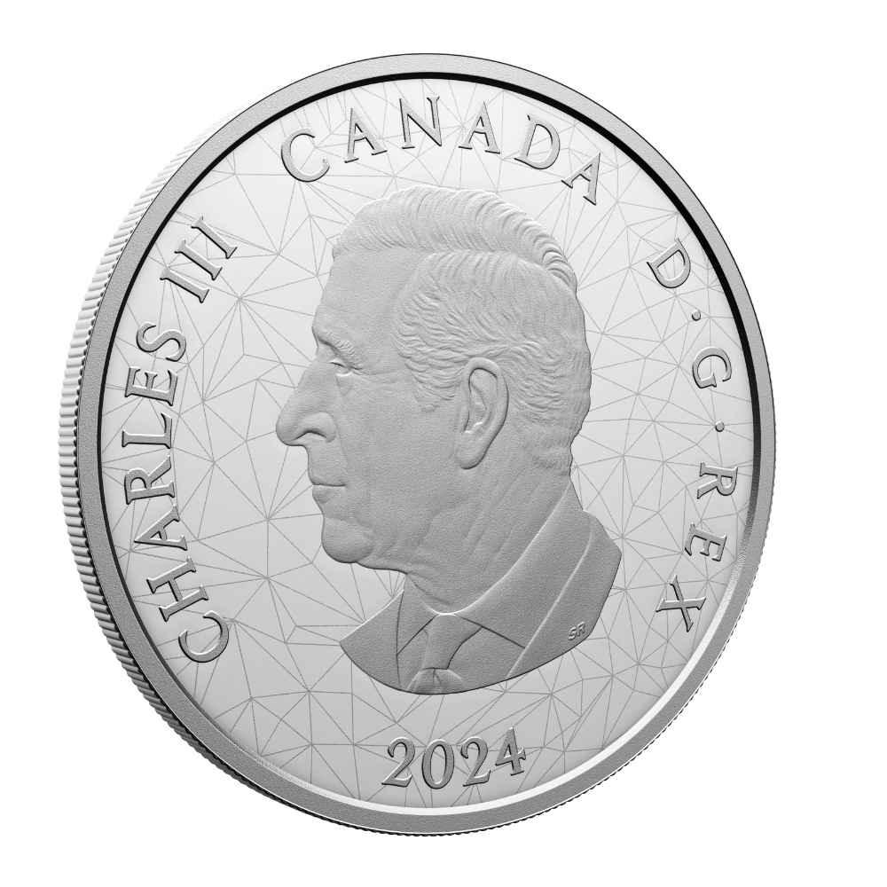 TIMBER WOLVES Multifaceted Animals 2 Oz Silver Coin $30 Canada 2024 - PARTHAVA COIN