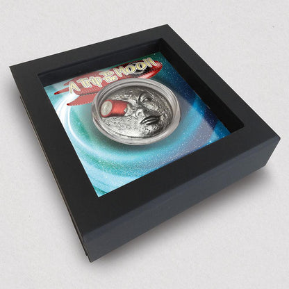 TRIP TO THE MOON 120th Anniversary 2 Oz Silver Coin $10 Palau 2022 - PARTHAVA COIN