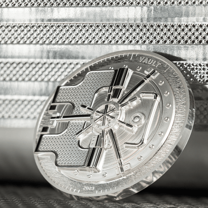 VAULT 3 Oz Silver Coin $20 Cook Islands 2023 - PARTHAVA COIN