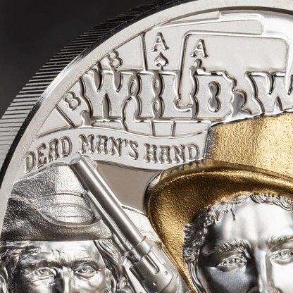 WILD WEST Legends 3 Oz Silver Coin $20 Cook Islands 2024 - PARTHAVA COIN