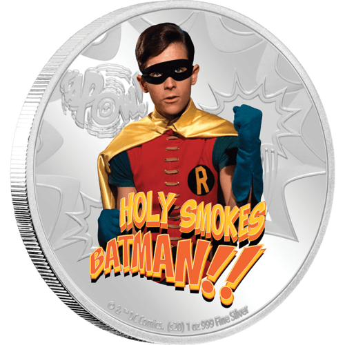 BATMAN™ Classic TV Series - ROBIN™ 1oz Silver Coin - PARTHAVA COIN