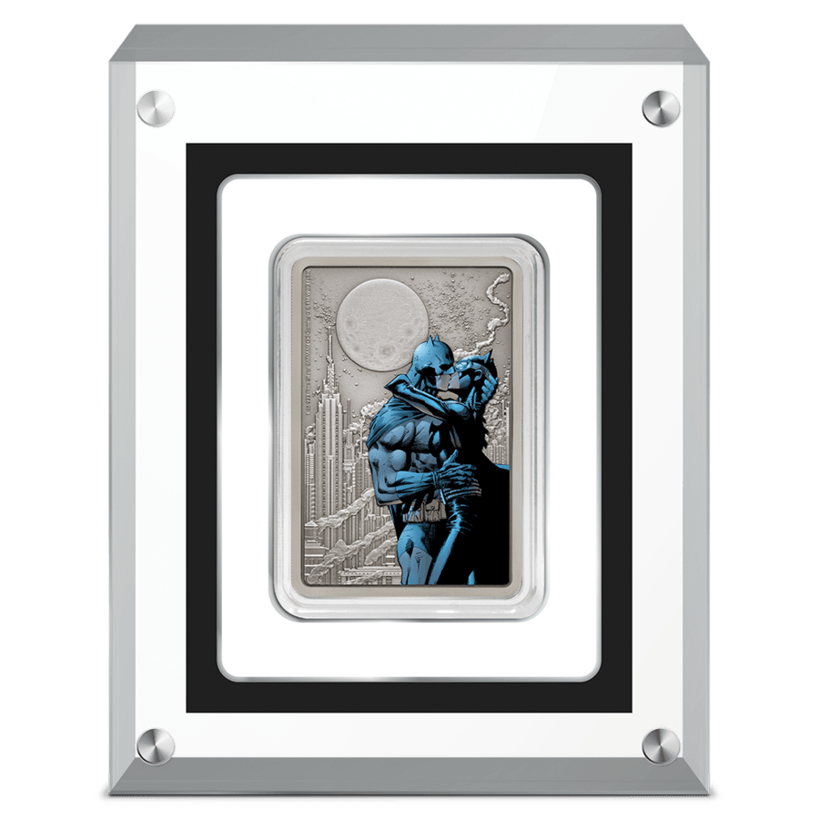 THE CAPED CRUSADER™ - THE KISS 1oz Silver Coin - PARTHAVA COIN