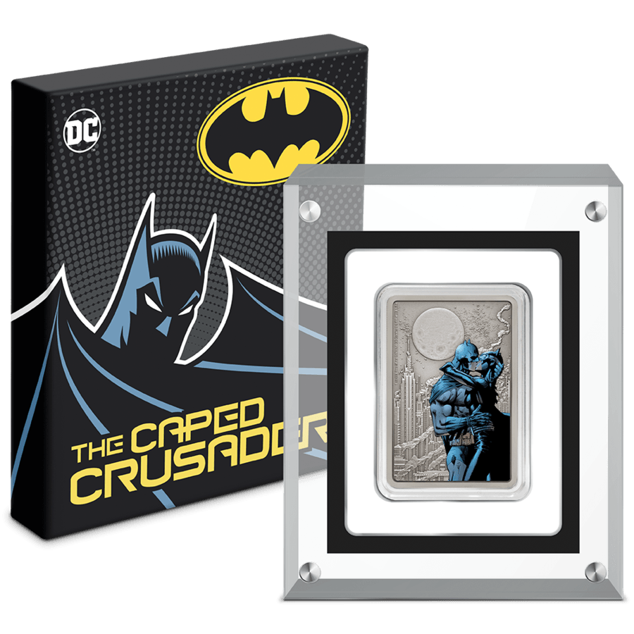 THE CAPED CRUSADER™ - THE KISS 1oz Silver Coin - PARTHAVA COIN