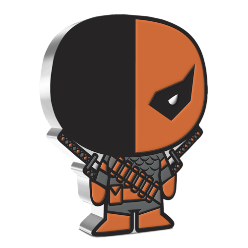 DEATHSTROKE™,  1oz Pure Silver Coin, Series: Chibi® Coin Collection DC Comics Series 2021, Niue, NZ Mint - PARTHAVA COIN