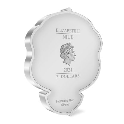 SNOW WHITE, 1oz Pure Silver Coin, Series: Chibi® Coin Collection Disney Princess 2021, Niue, NZ Mint - PARTHAVA COIN