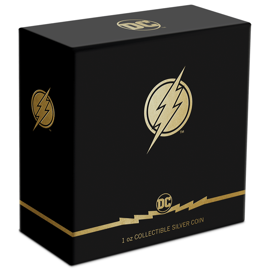 THE FLASH™ Emblem 1oz Silver Coin - PARTHAVA COIN