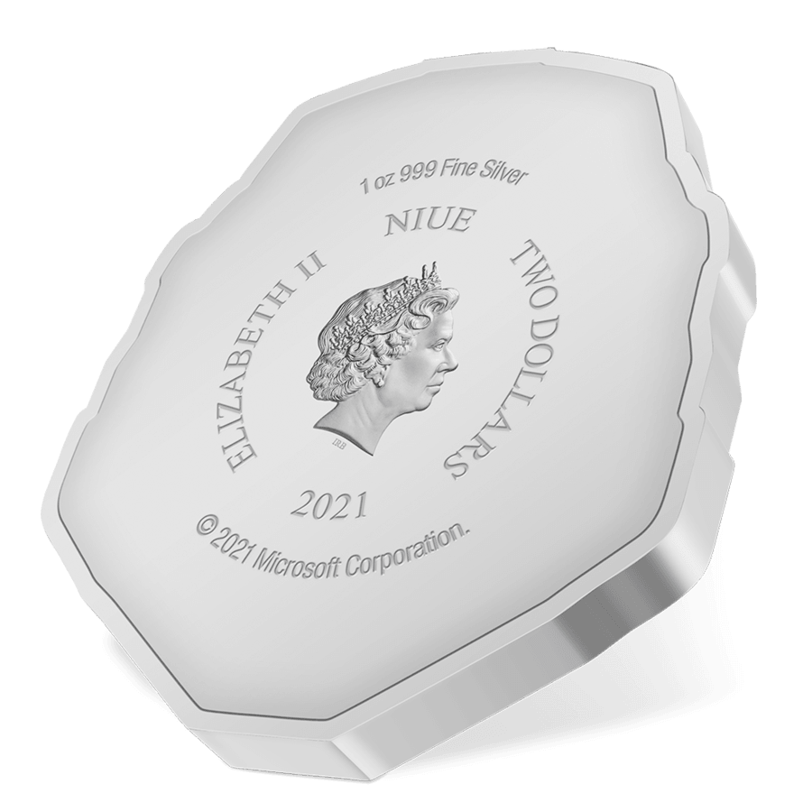 Halo Master Chief Helmet 1oz Silver Coin - PARTHAVA COIN