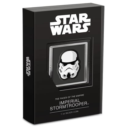 The Faces of the Empire – Imperial Stormtrooper 1oz Silver Coin - PARTHAVA COIN