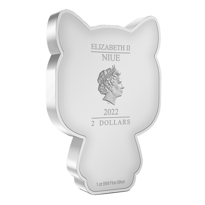 PREMIUM NUMBER SELECTION, 2022 YEAR OF THE TIGER, 1 oz Pure Silver Coin, Series: Chibi® Coin Collection Lunar Series 2022, Niue, NZ Mint - PARTHAVA COIN