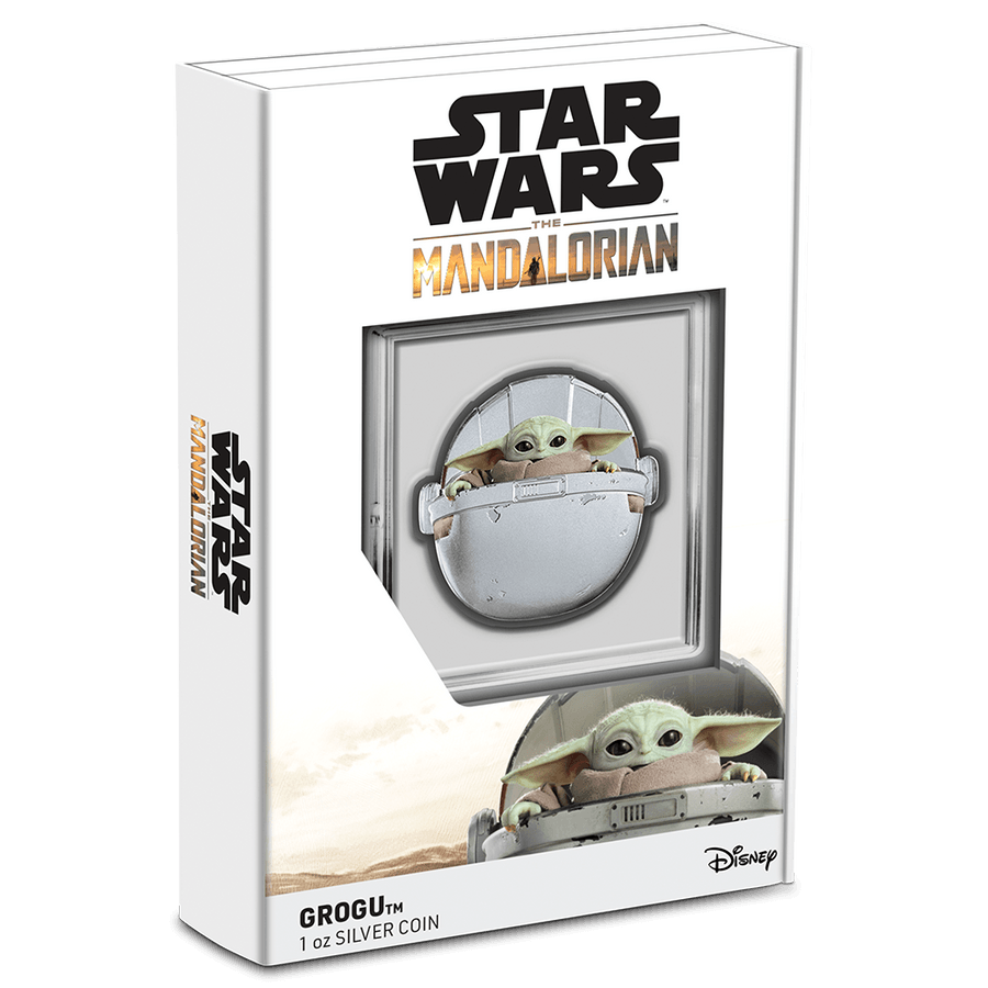 Grogu™ in Pod 1 oz Silver Coin $2 Niue 2022 - PARTHAVA COIN