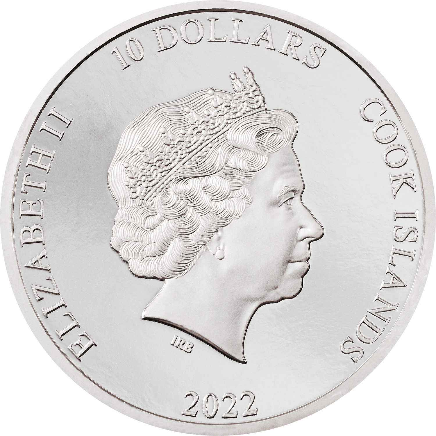 ROCK 2 Oz Silver Coin $10 Cook Islands 2022 - PARTHAVA COIN