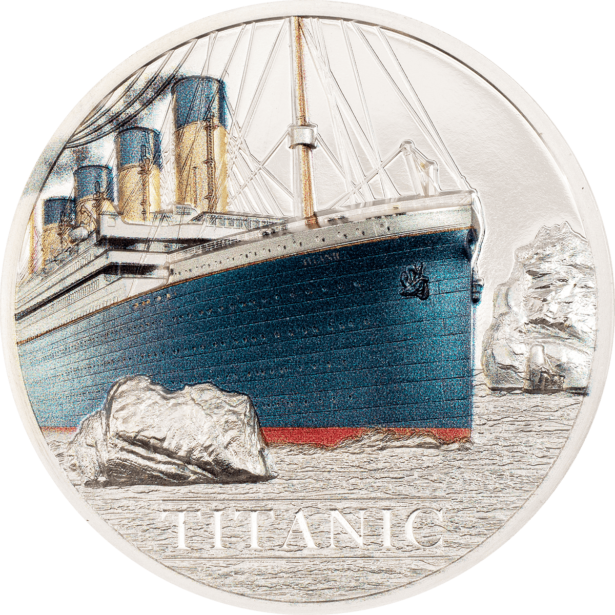 TITANIC 1 Oz Silver Coin $20 Cook Islands 2022 Collectible Coin