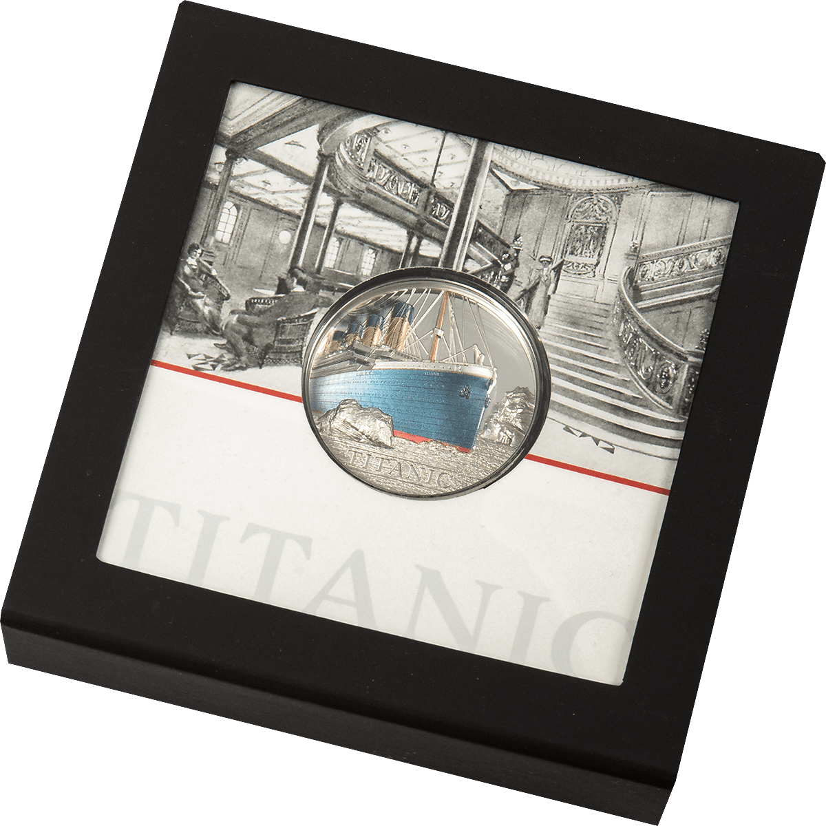 TITANIC 1 Oz Silver Coin $20 Cook Islands 2022 - PARTHAVA COIN
