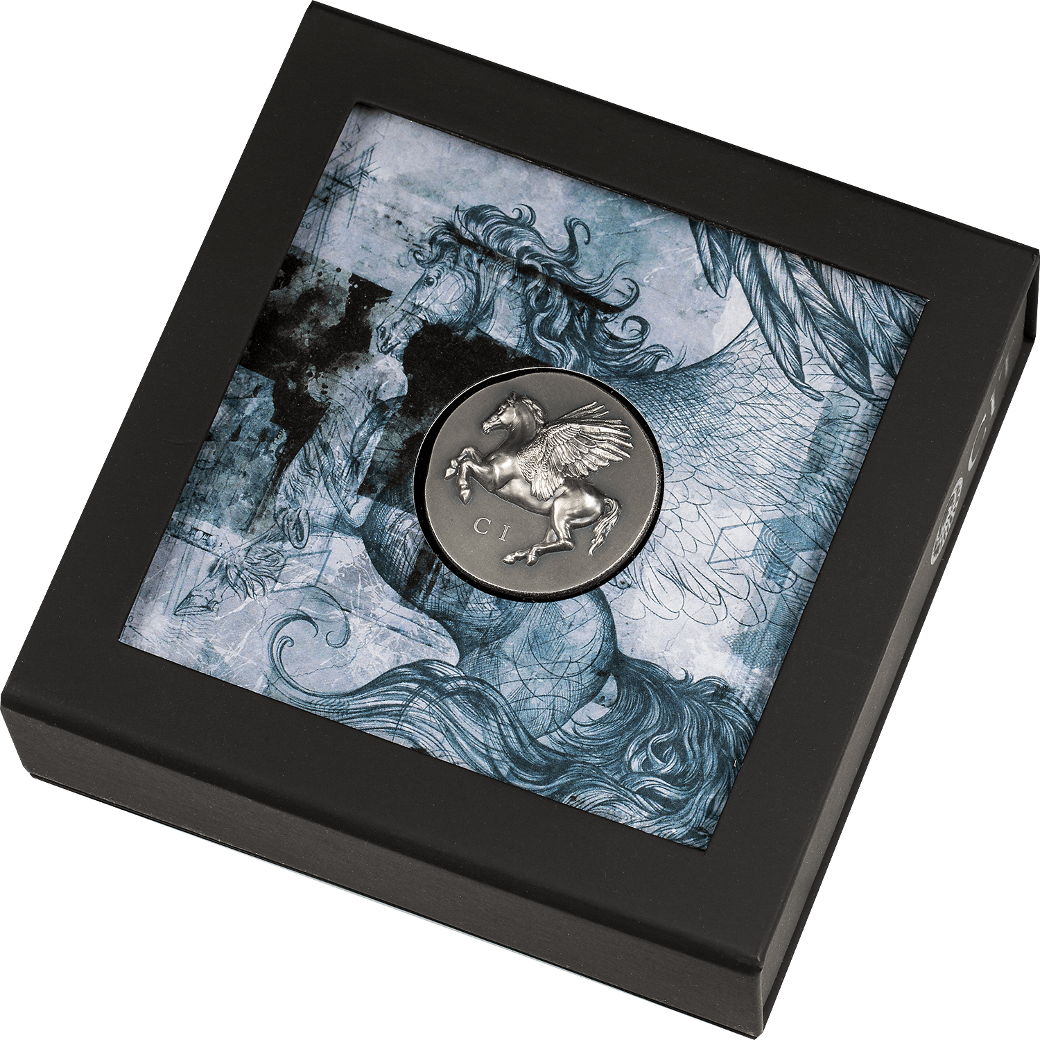 PEGASOS Numismatic Icons 1 Oz Silver Coin $5 Cook Islands 2022 - PARTHAVA COIN