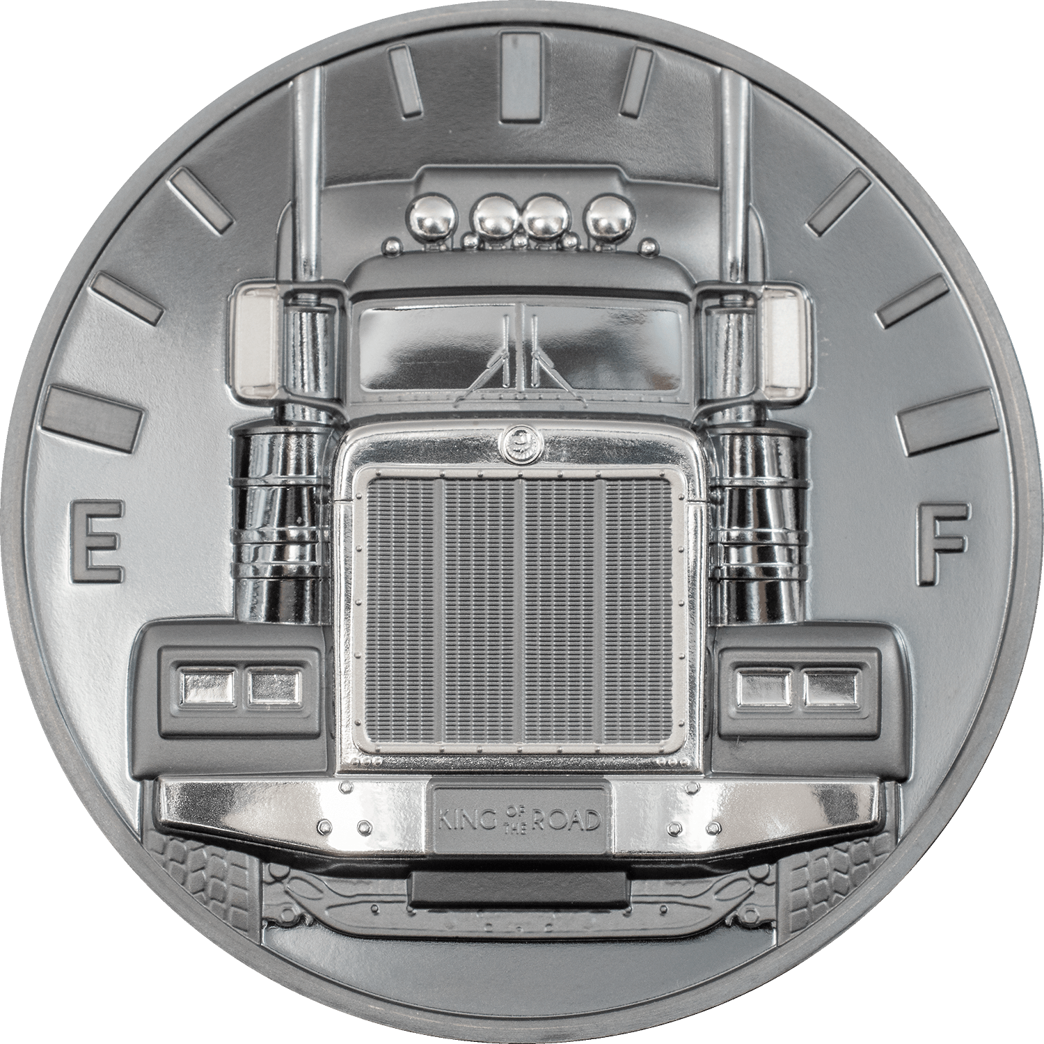 TRUCK King of the Road 2 Oz Silver Coin $10 Cook Islands 2022 - PARTHAVA COIN