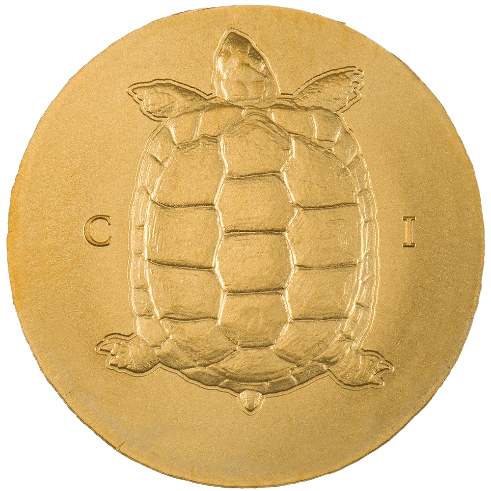 TORTOISE Numismatic Icons Gold Coin $5 Cook Islands 2022 - PARTHAVA COIN