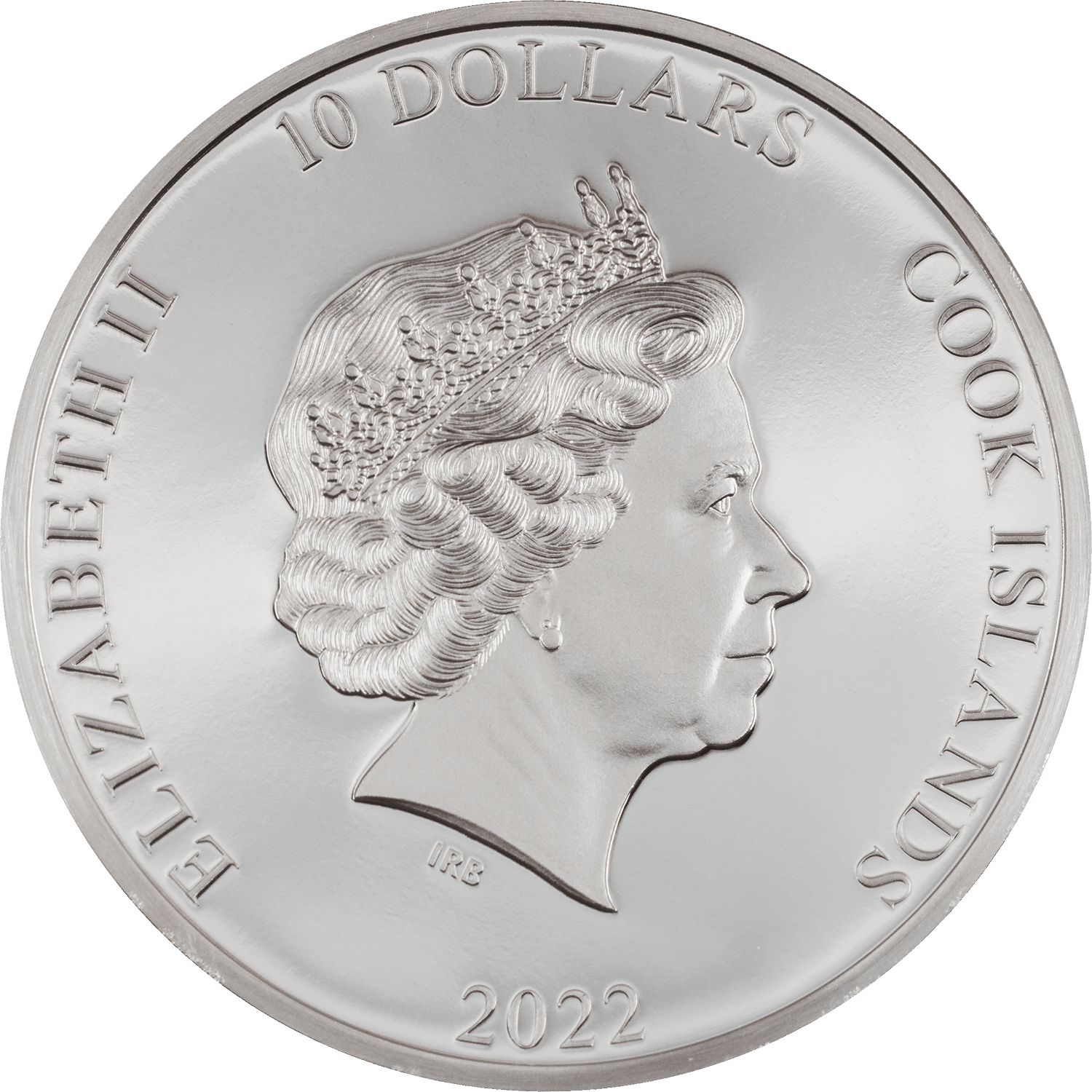 SENJUTSU Iron Maiden 2 Oz Silver Coin $10 Cook Islands 2022 - PARTHAVA COIN