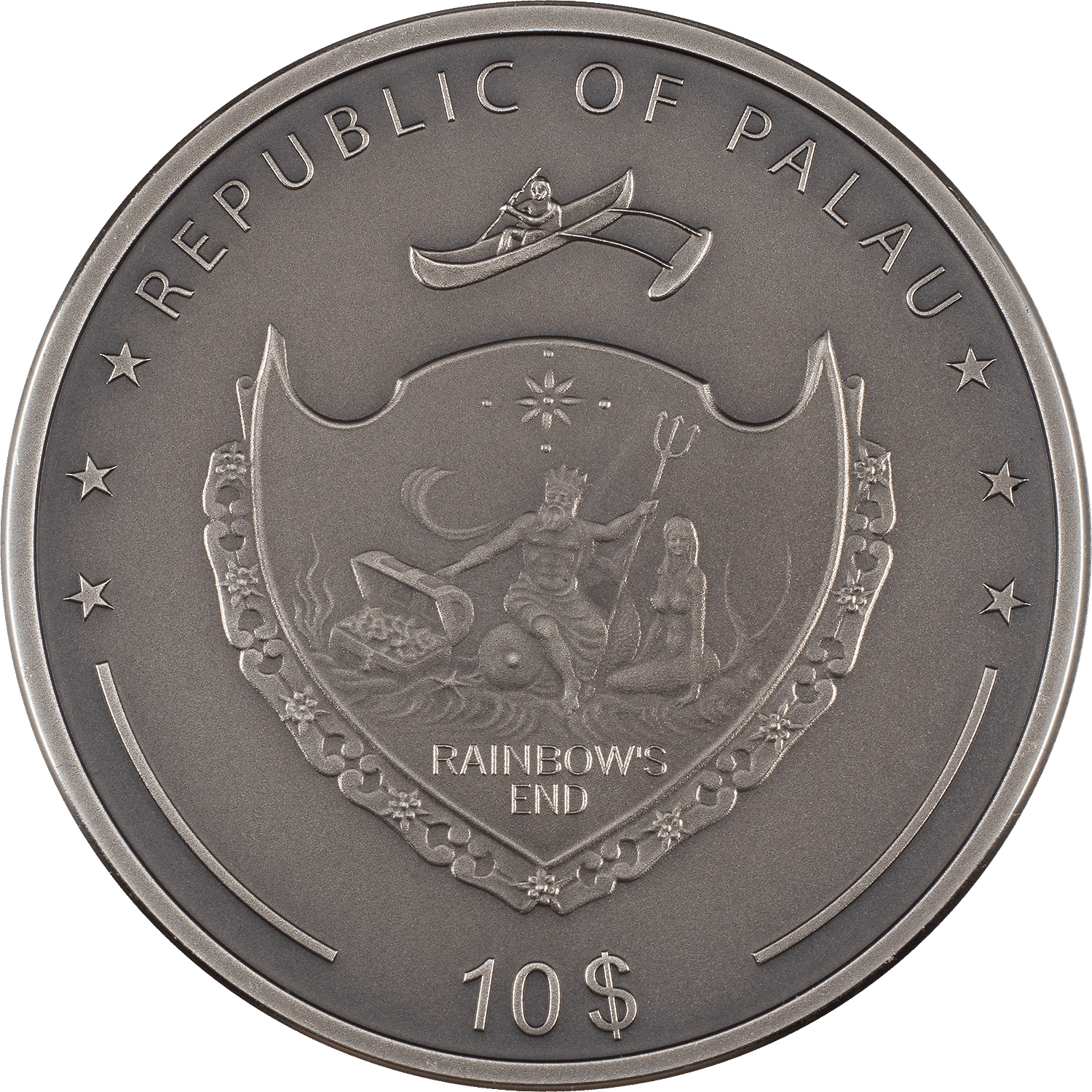 DAYDREAMER FUTURE 2 Oz Silver Coin $10 Palau 2022 - PARTHAVA COIN