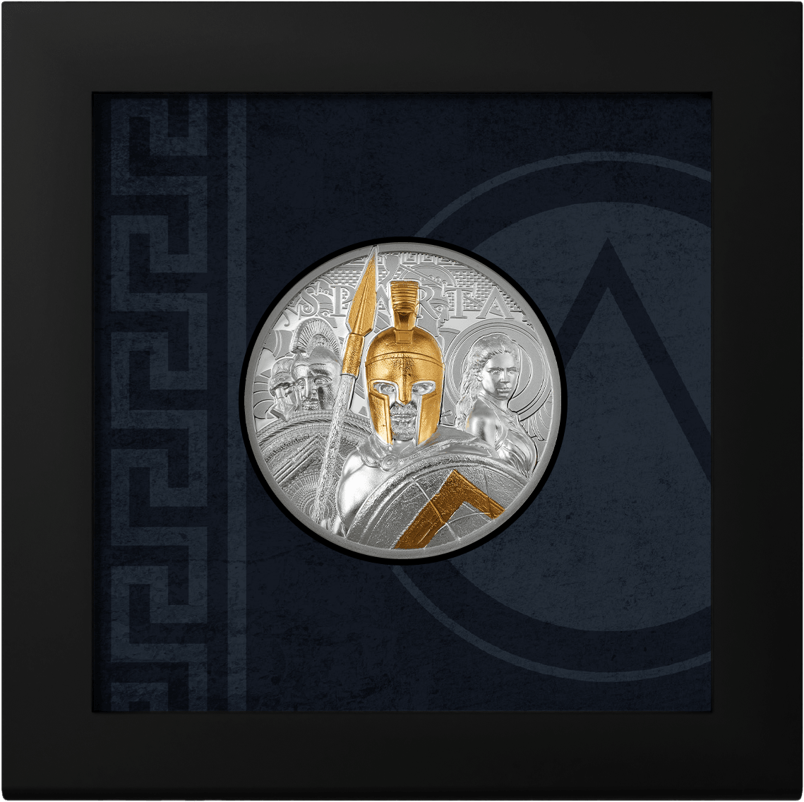 SPARTA 3 Oz Silver Coin $20 Cook Islands 2023 - PARTHAVA COIN