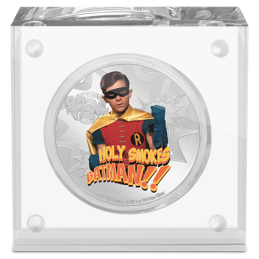 BATMAN™ Classic TV Series - ROBIN™ 1oz Silver Coin - PARTHAVA COIN